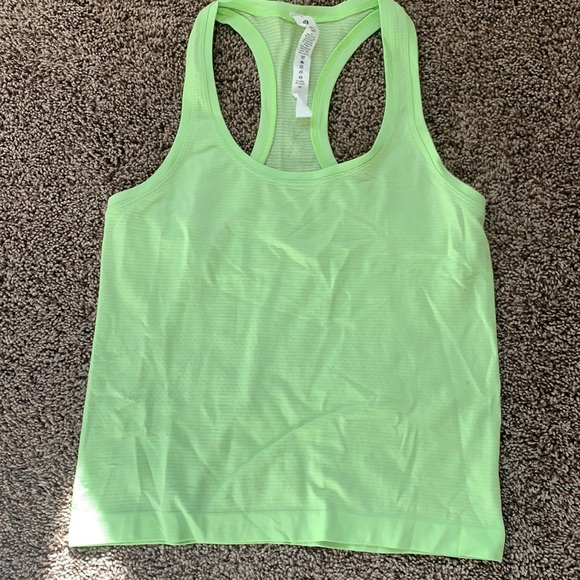 lululemon athletica Other - Green Lululemon Razorback tank SOLD OUT ON LINE